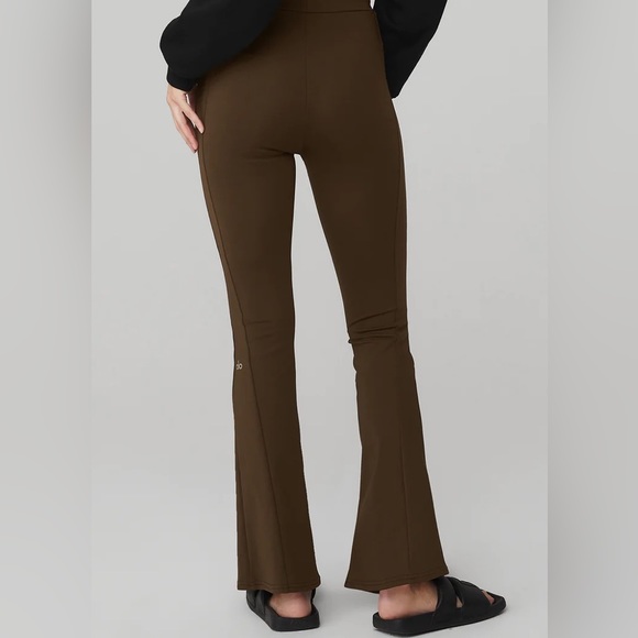 Brand New ALO With TAGS FLARE LEGGING XXS espresso - Picture 2 of 9